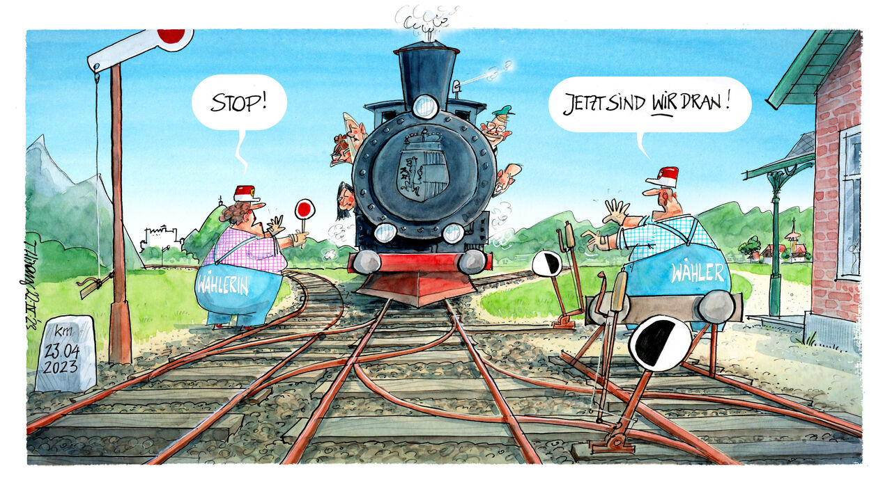 Die Weichensteller...