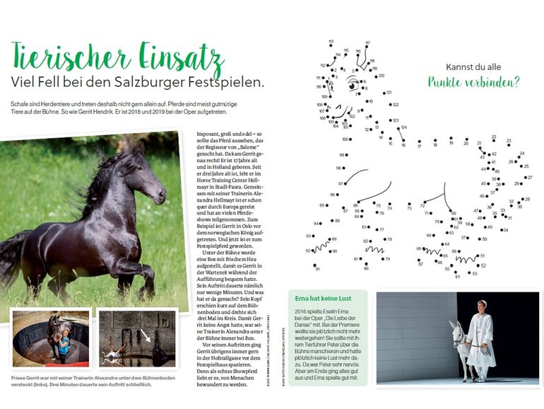 Seite aus dem Workbook "Fest gespielt"!   Bild: SN/SN